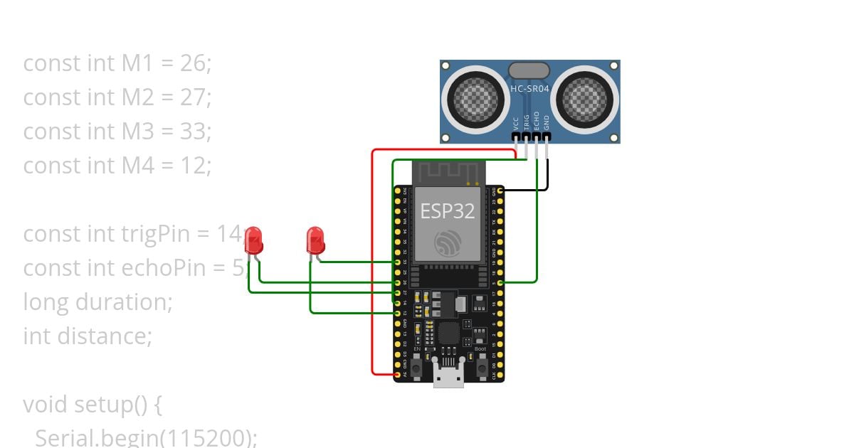 ObstacleAvoidRobot simulation