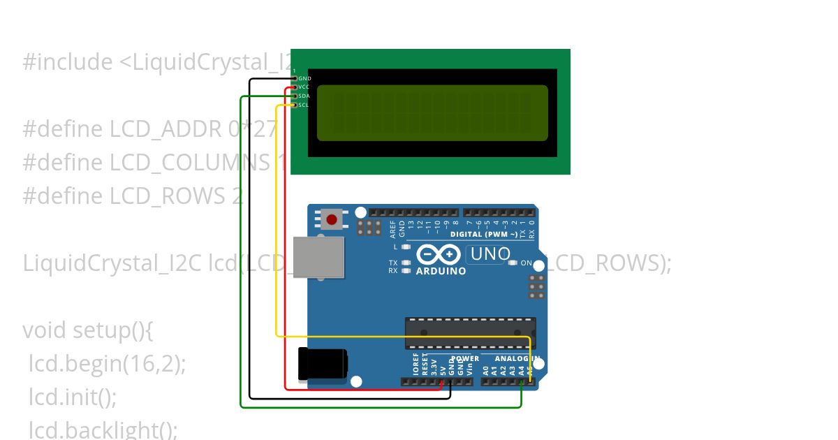 lcd 12c simulation