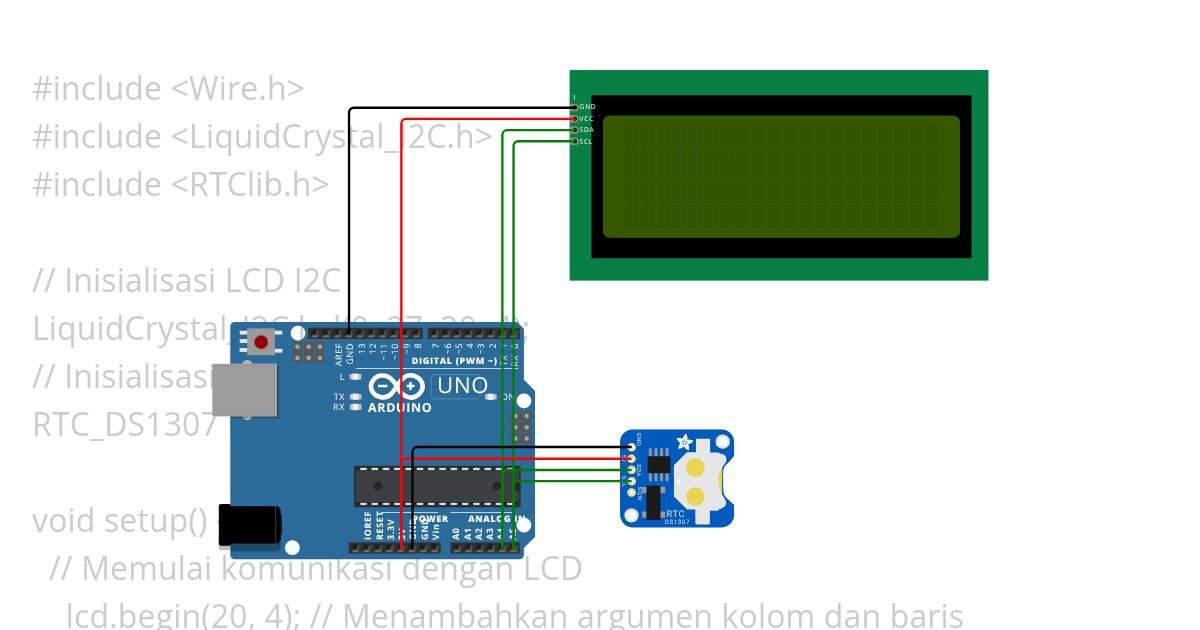 Jam Digital  simulation