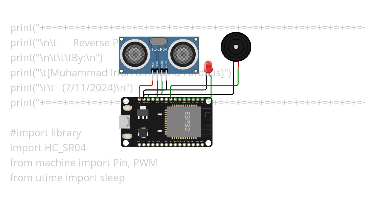 Measure Distance simulation