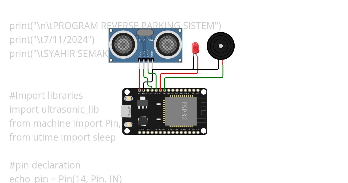 MEASURE DISTANCE simulation
