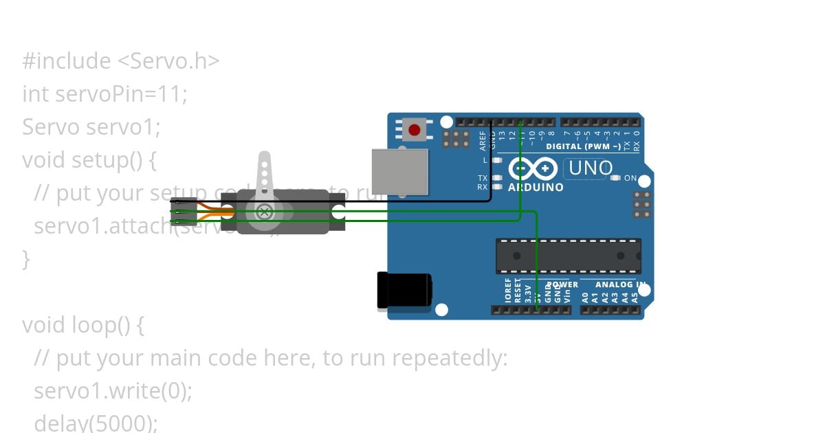 servo motor Copy simulation