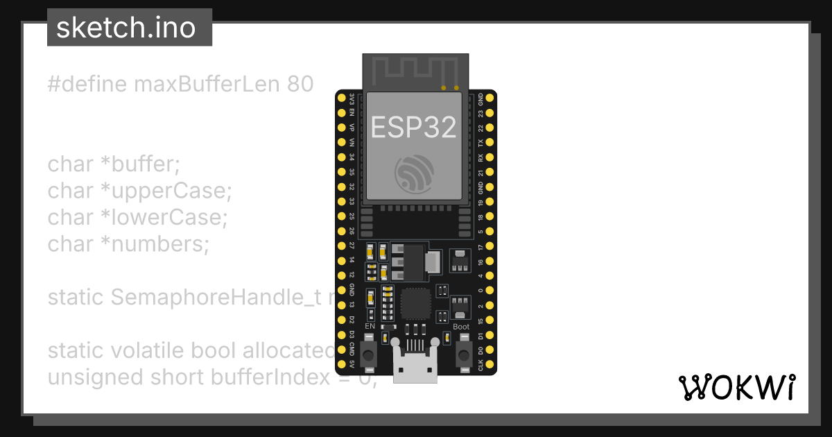 Wokwi online esp32 stm32 arduino simulator