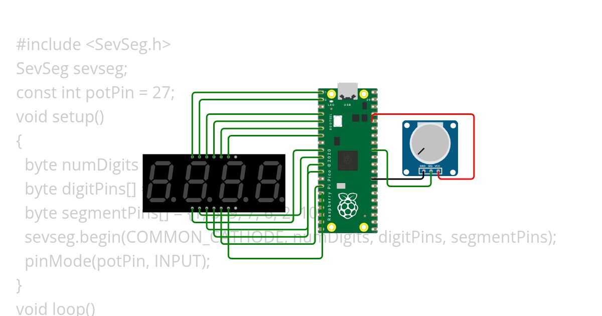 Seven Segment Task 2 simulation
