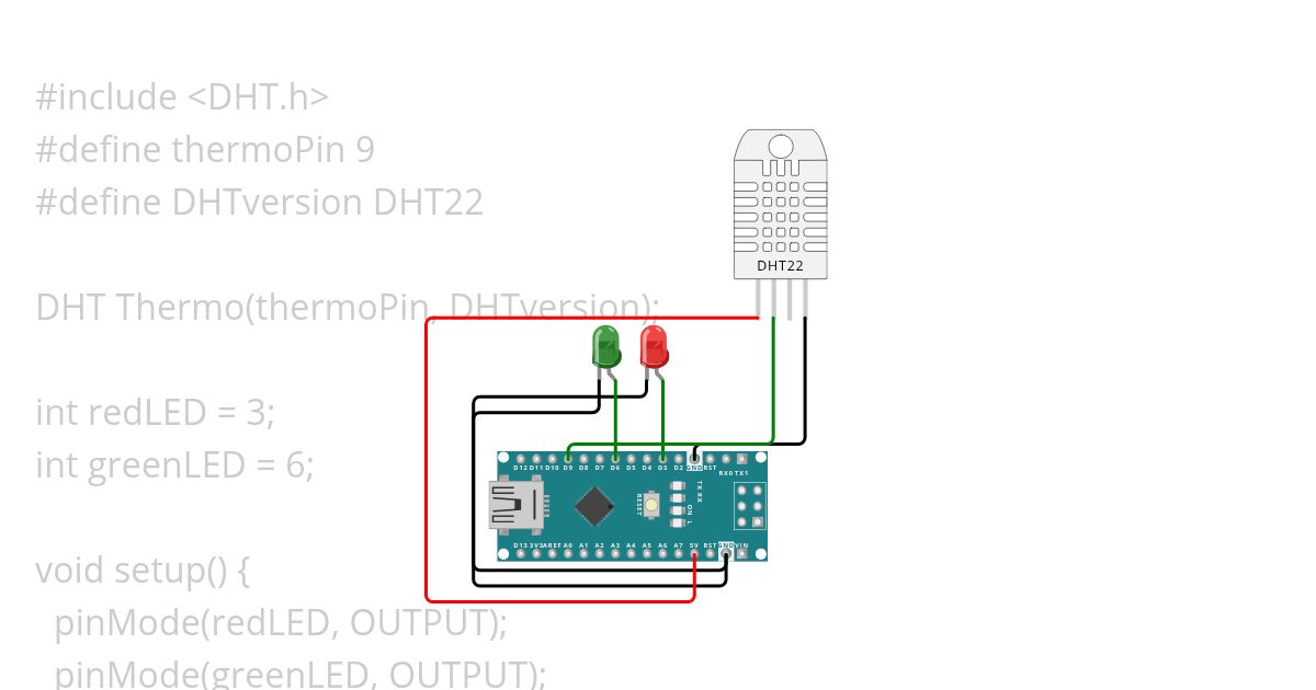 DHT11 thingy simulation