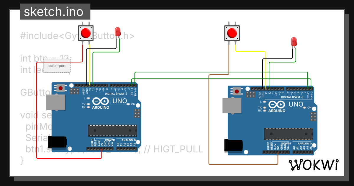 Iot uart1 copy wokwi esp32 stm32 arduino simulator