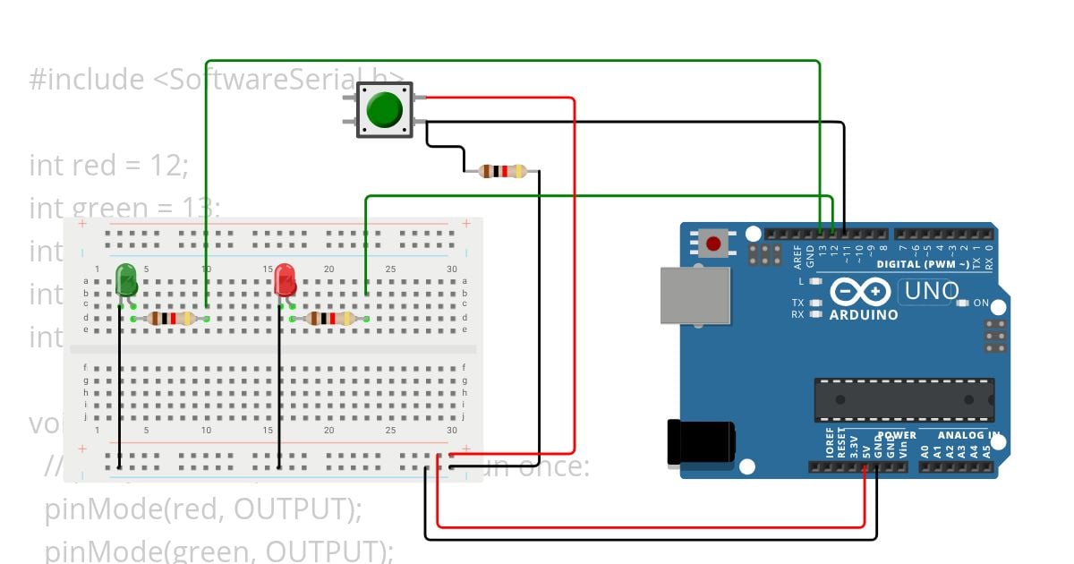 Push_button simulation