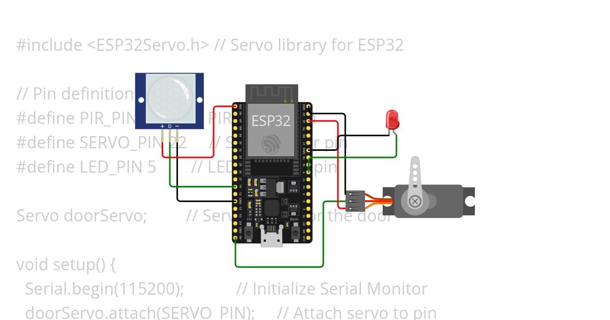 Smart garage door  Mini Project Internet of Things Copy (2) simulation