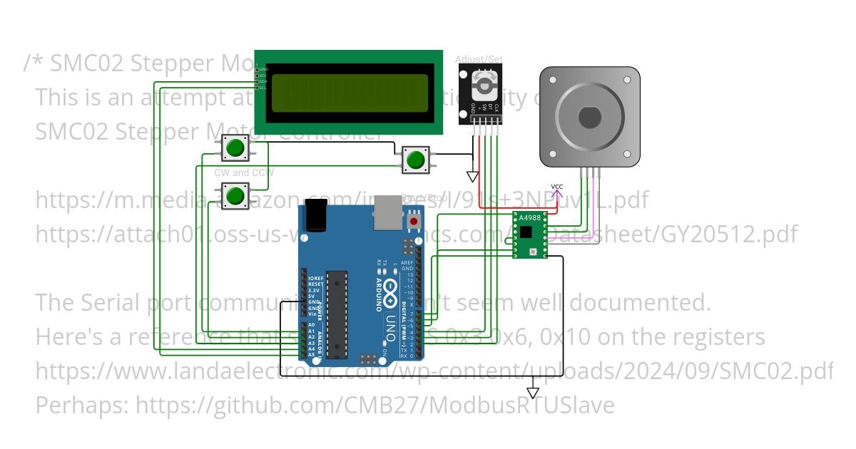 SMC02_Stepper Controller simulation