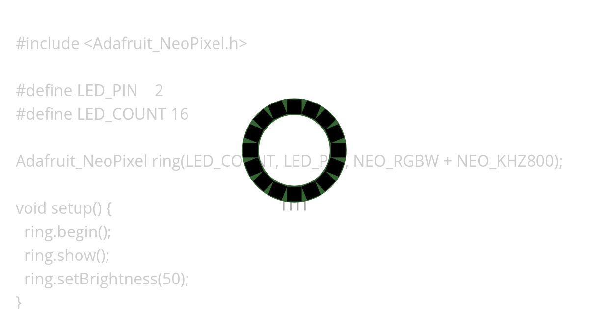 NoePixel Ring simulation