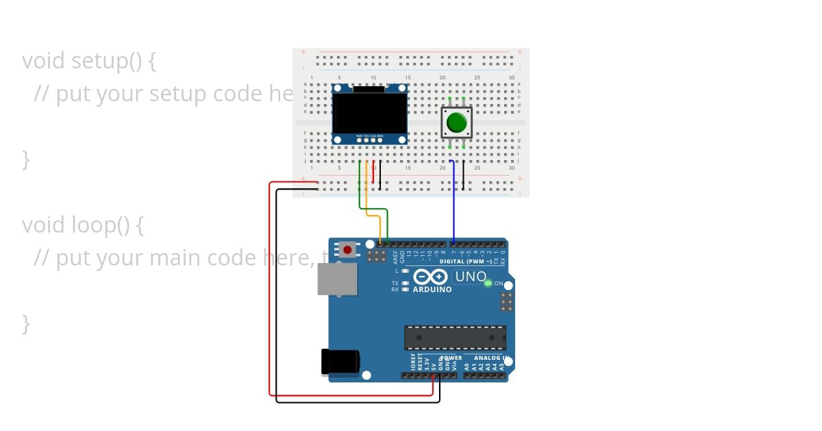 OLED_Button simulation