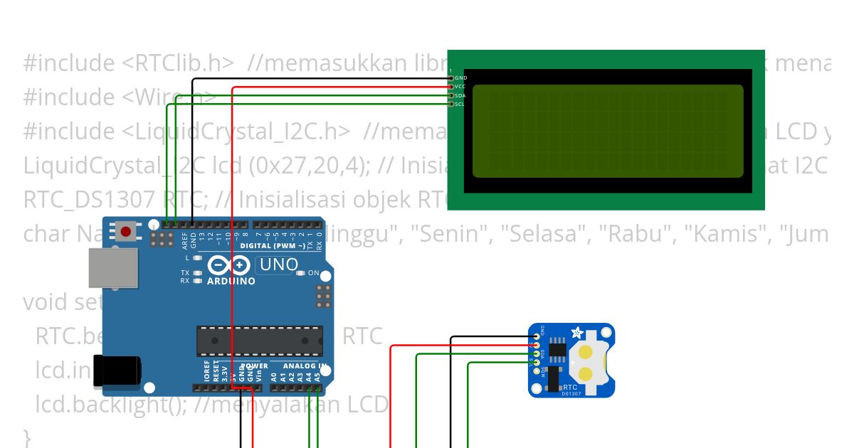 jam digital simulation
