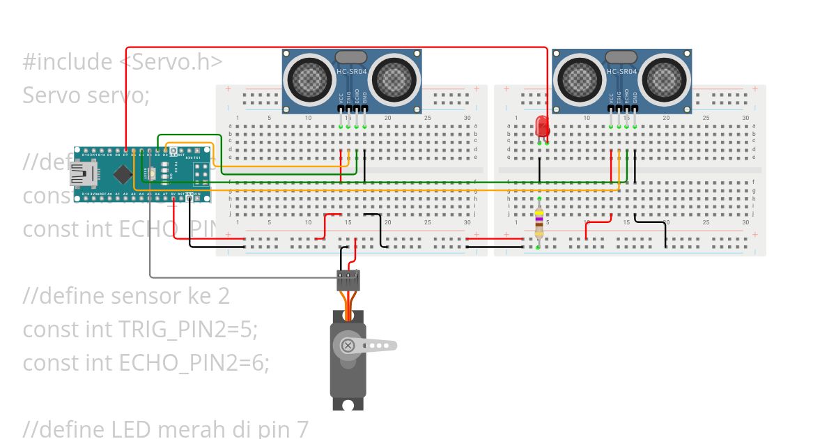 tong sampah otomatis aish 8d simulation