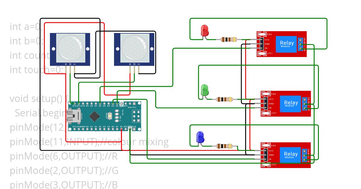 sensor rgb simulation