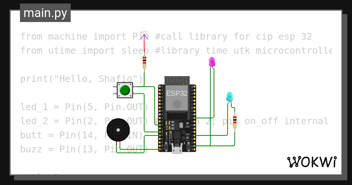 Wokwi online esp32 stm32 arduino simulator