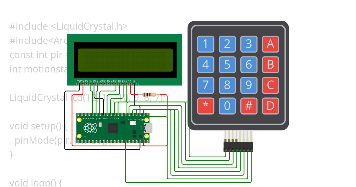 KEYPAD ASSIGNMENT simulation