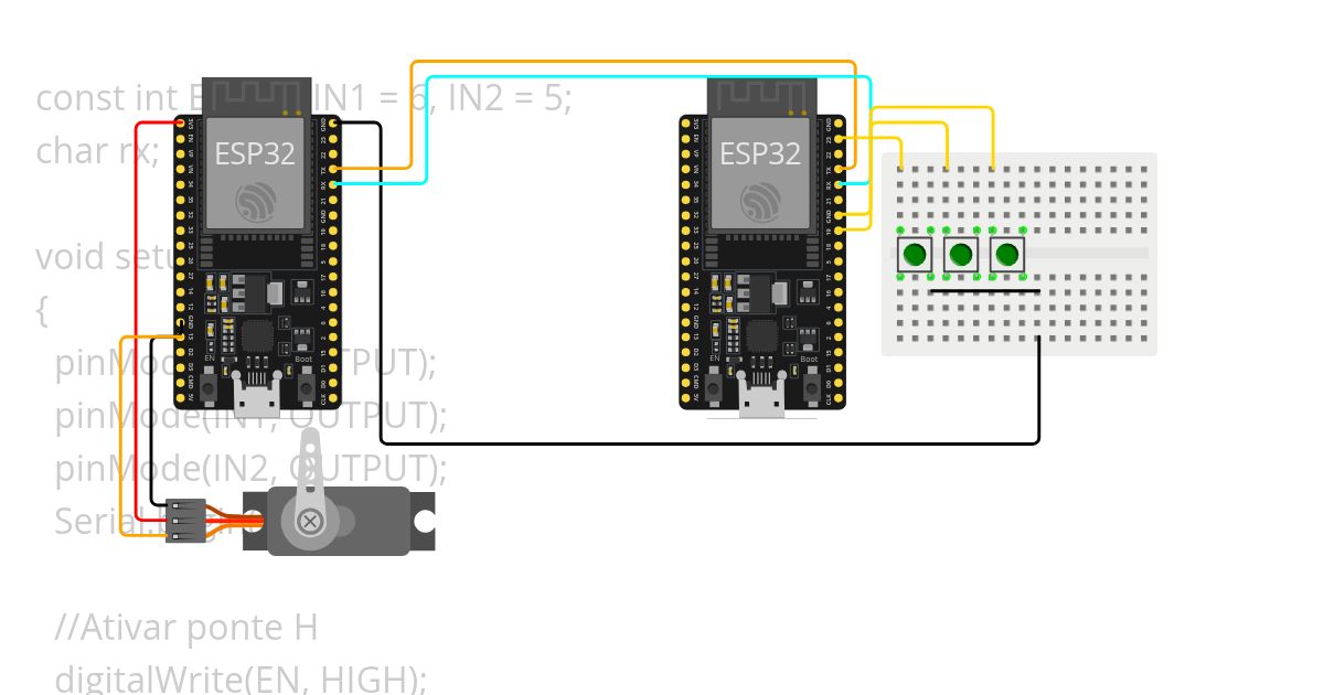 Uno to Esp simulation