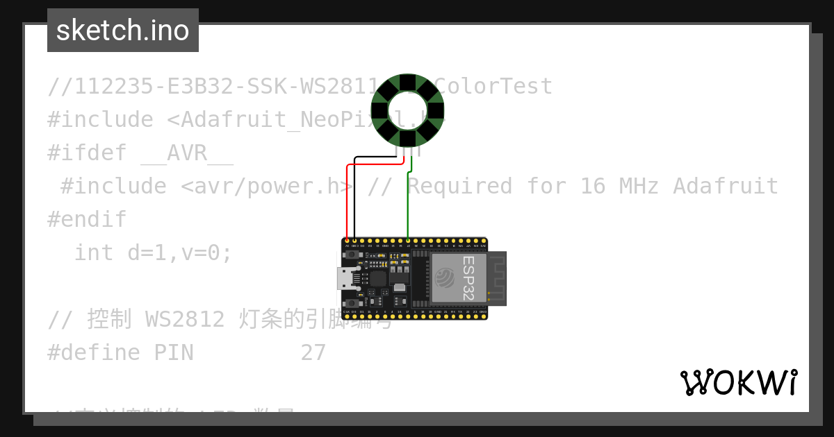 Wokwi online esp32 stm32 arduino simulator