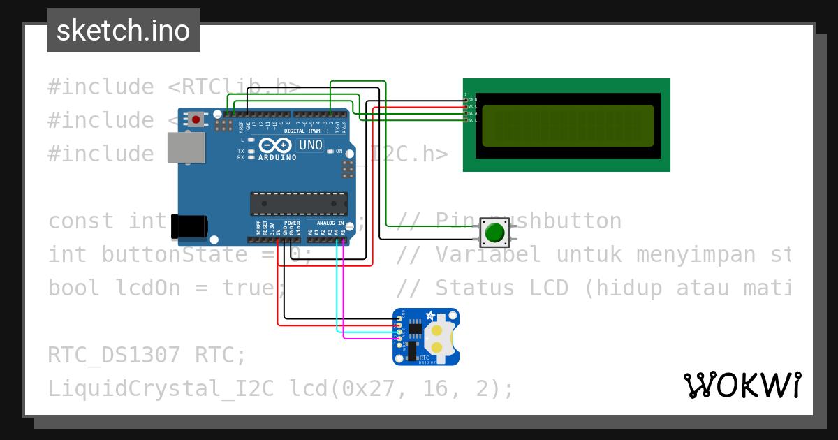 jam digitall - Wokwi ESP32, STM32, Arduino Simulator