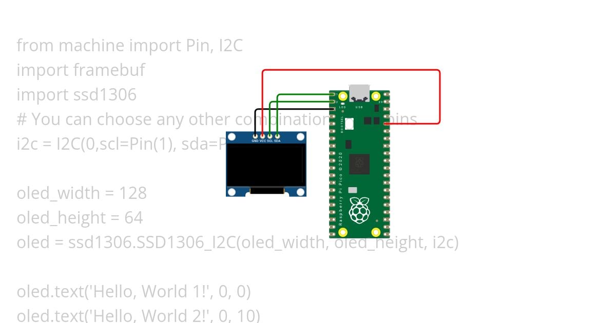 ssd1306 simulation