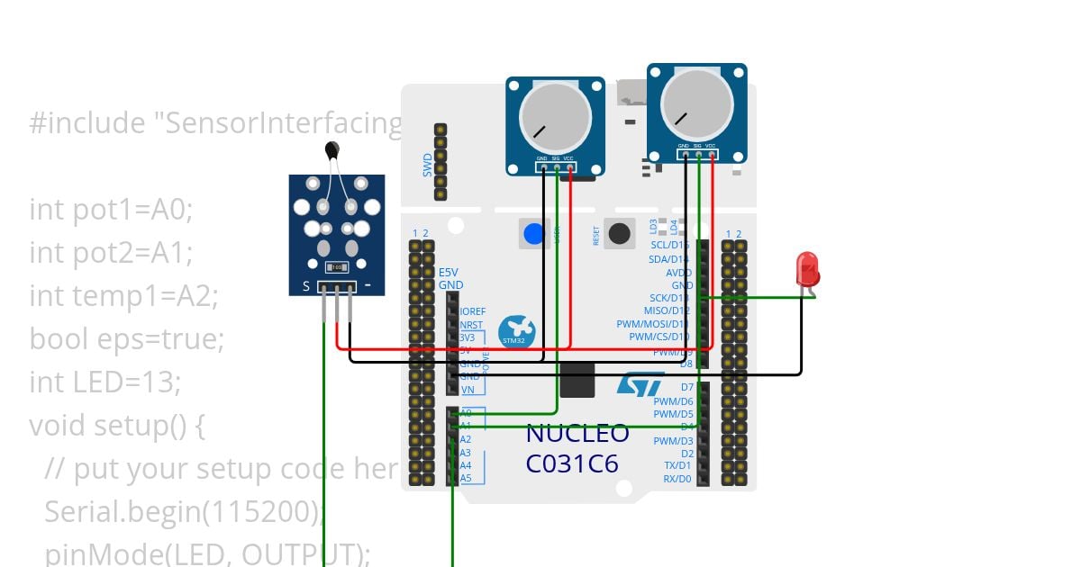 sensorinterfacing simulation