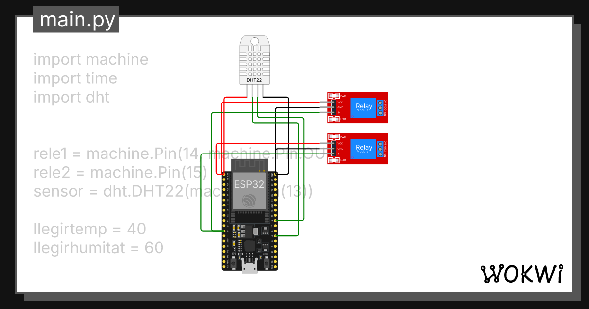 Project 2.2b - Wokwi ESP32, STM32, Arduino Simulator