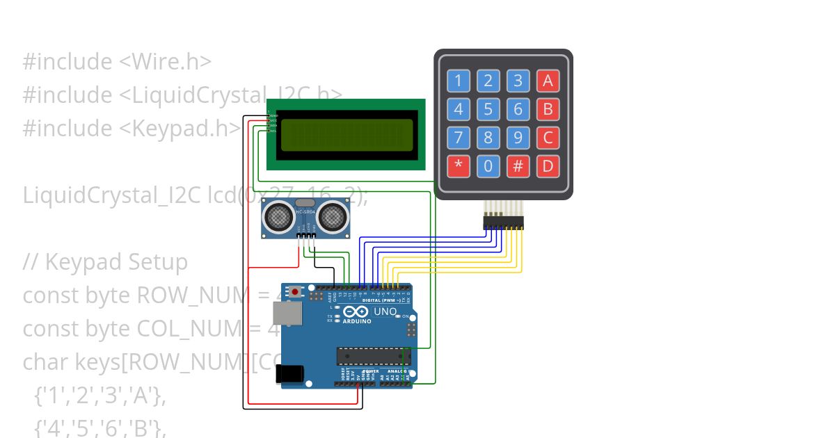 KEYPAD ASSIGNMENT simulation