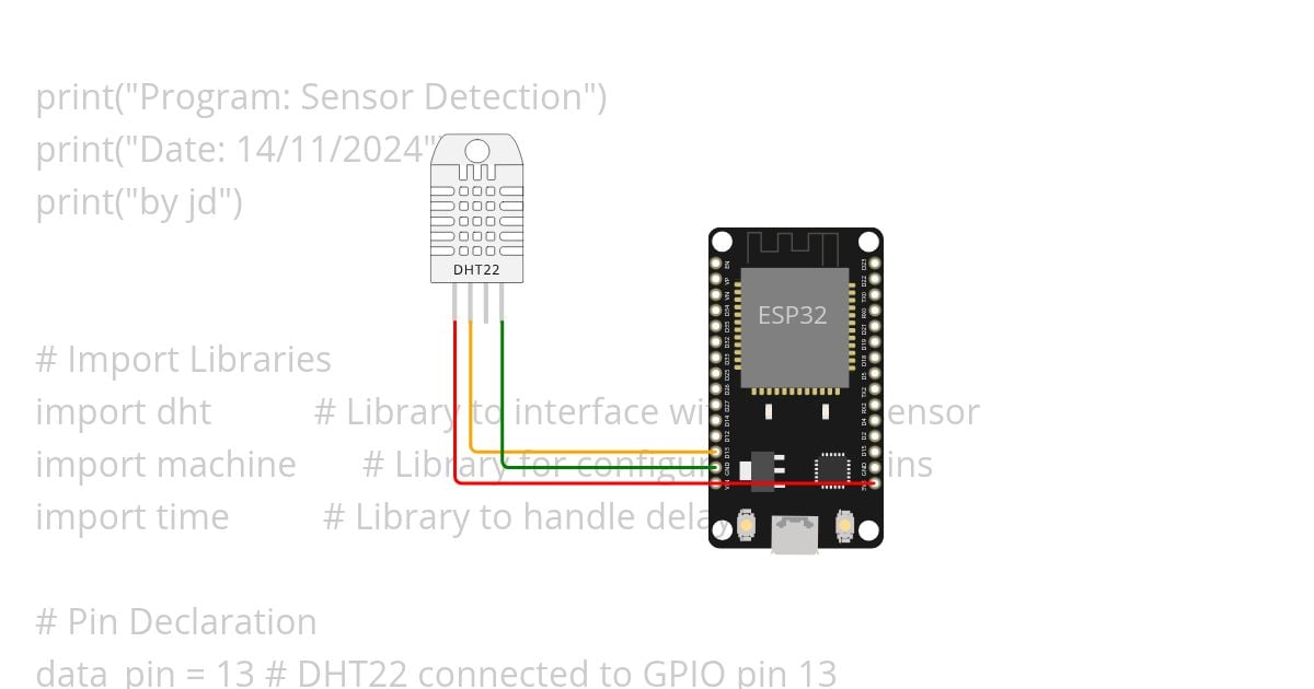 Sensor Detection simulation