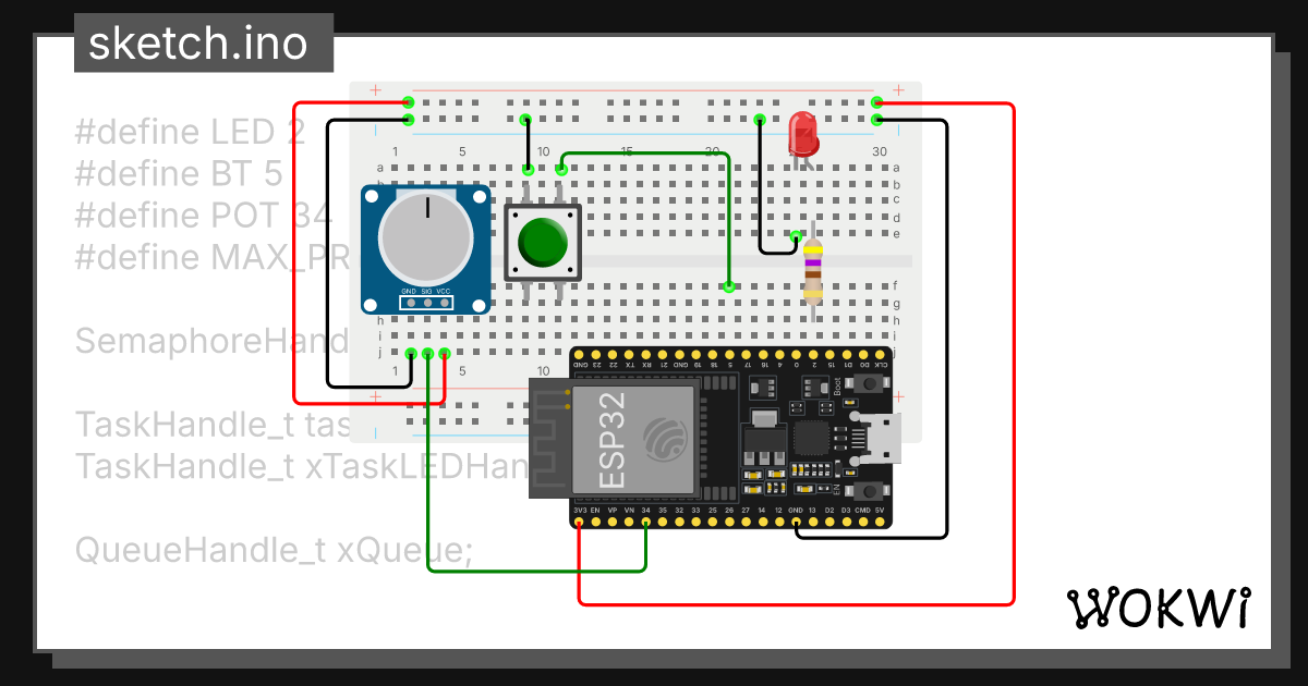Wokwi - Online ESP32, STM32, Arduino Simulator