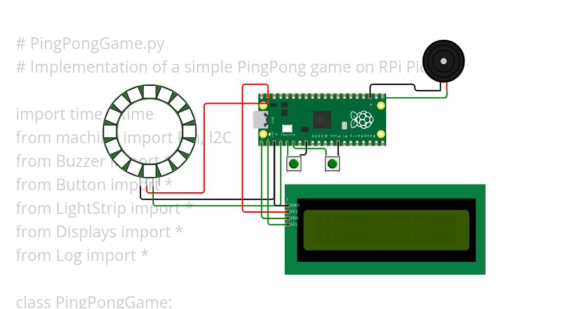 PingPong Gemini simulation