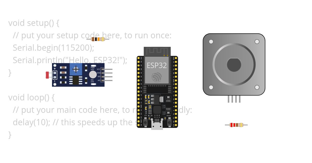 Example 3: Light Sensor-Based Automatic Fan Control simulation