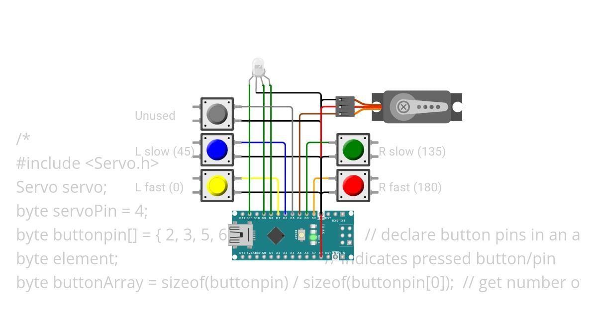 servoXYSlowFast simulation