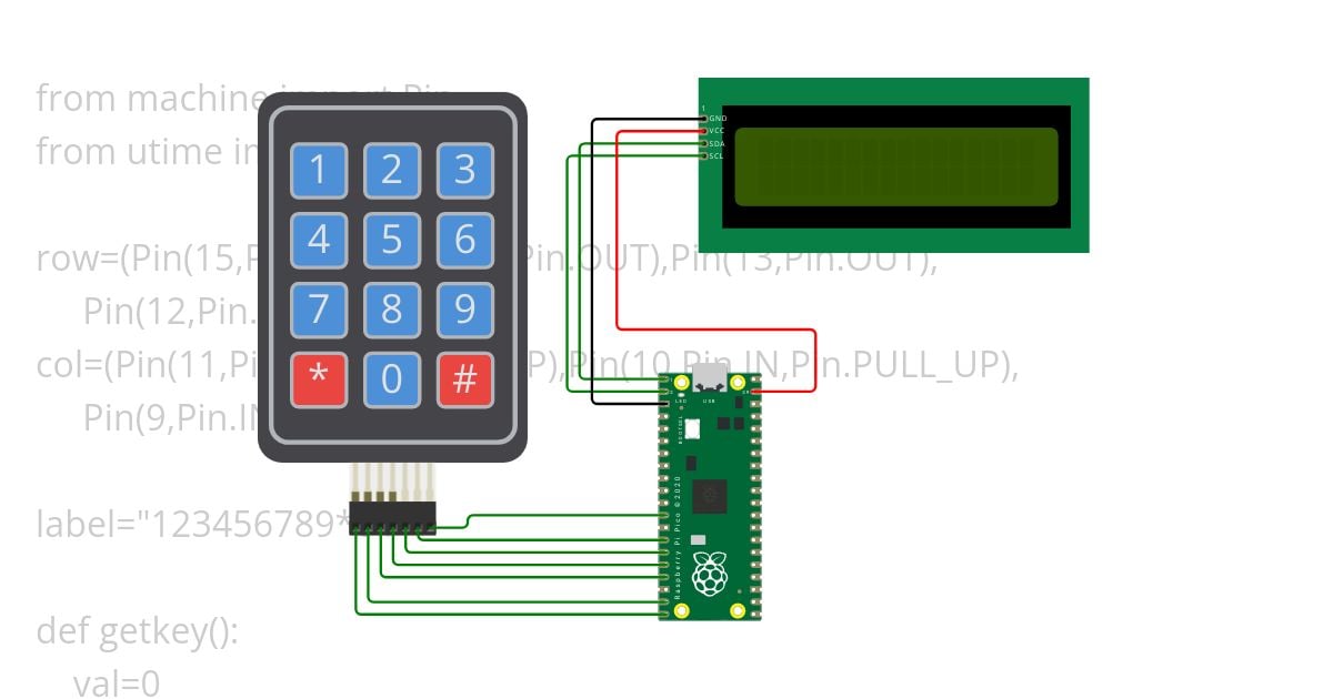 keypad intro simulation