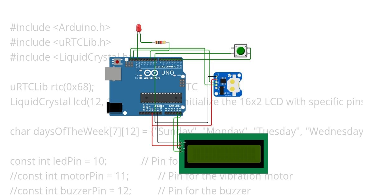 alarm code simulation