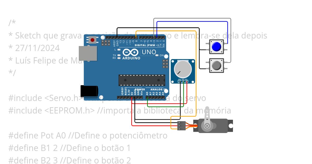 Test with EEPROM  simulation