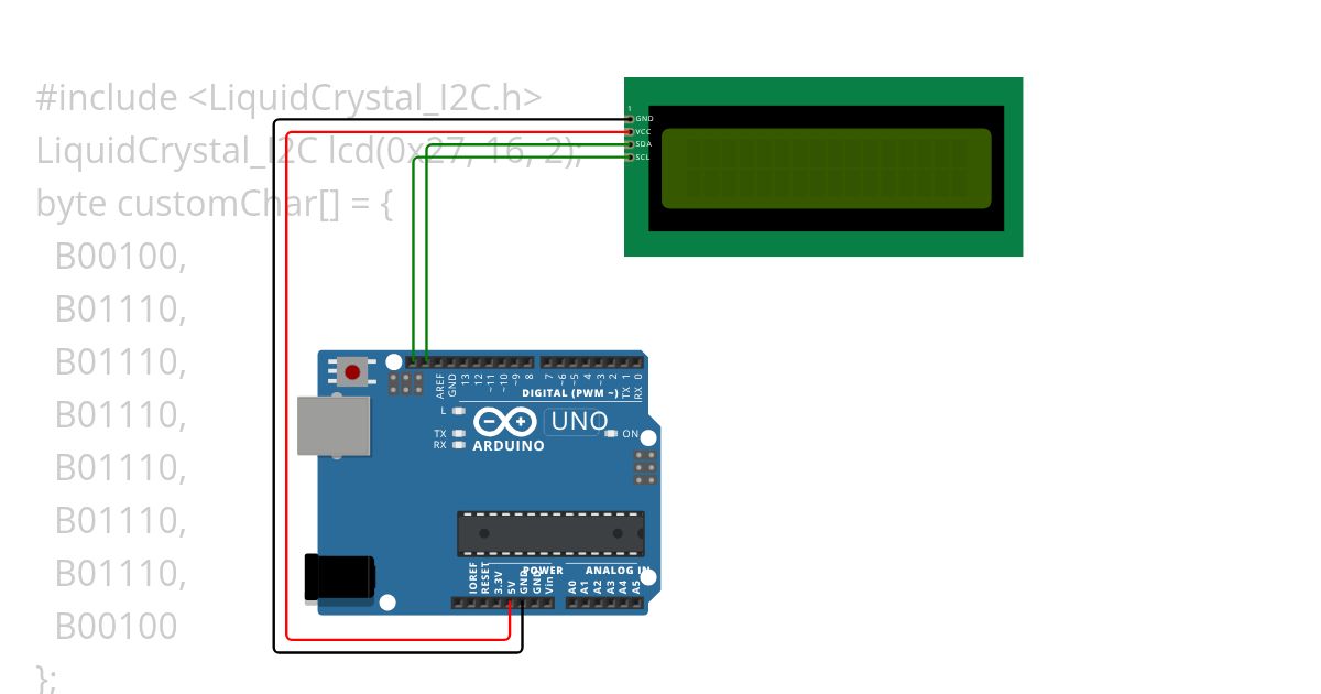 VIGOR ARDUINO CARAKTER 2 simulation