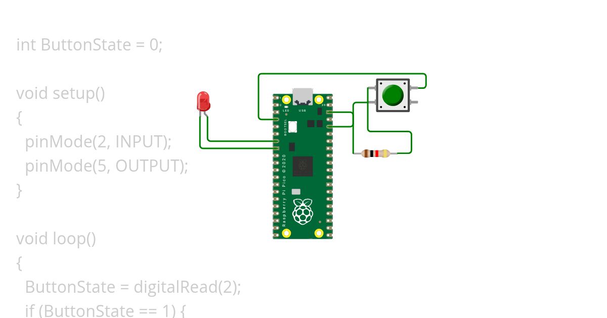 BUTTON STATE simulation