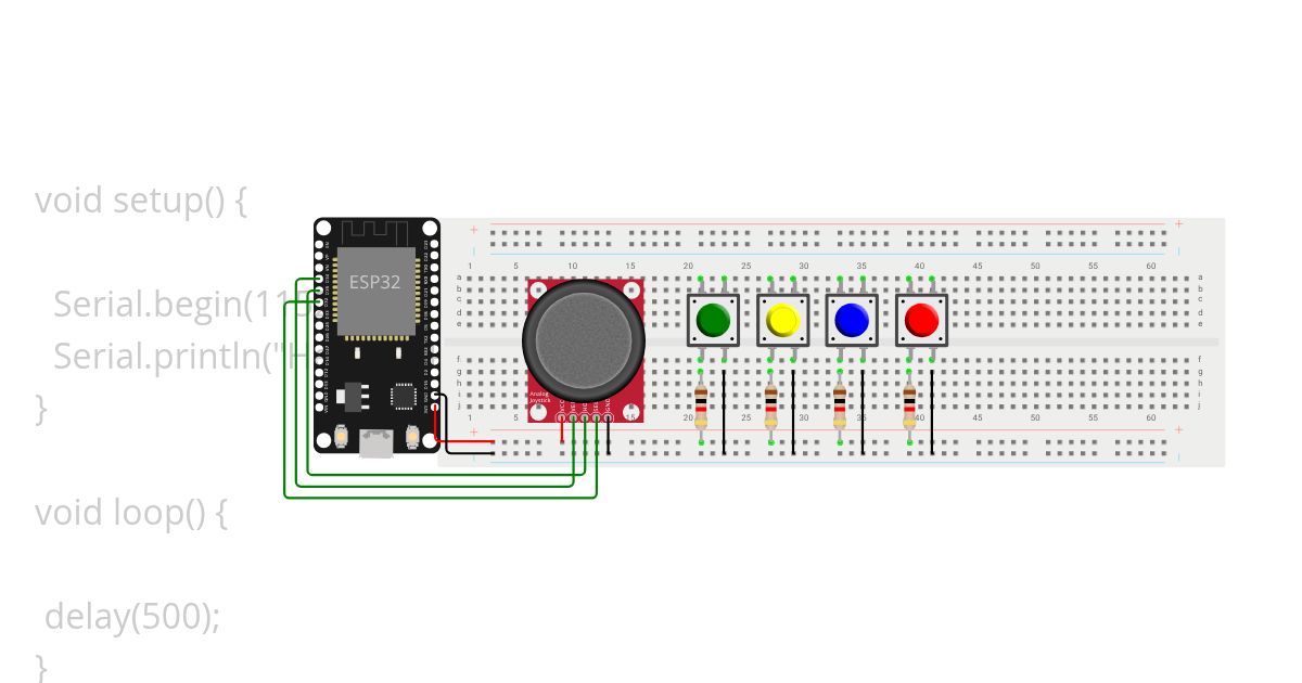 ESP32 Devkit (v1) Copy simulation