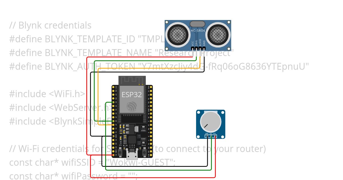 Blynk + local server simulation