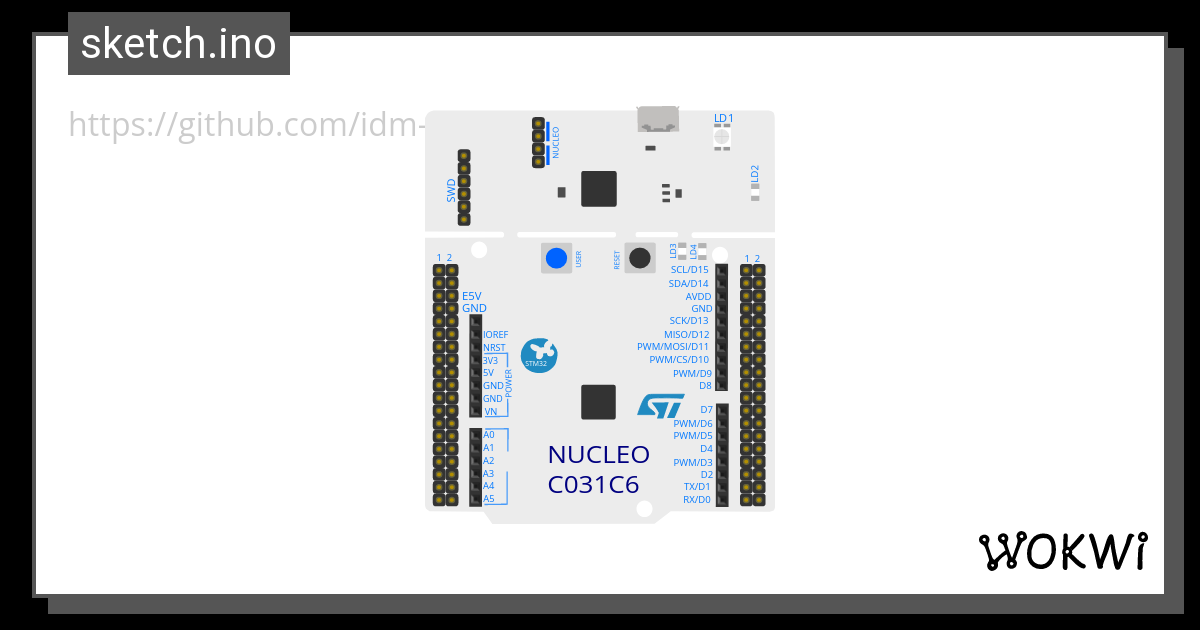 Wokwi ESP32, STM32, Arduino