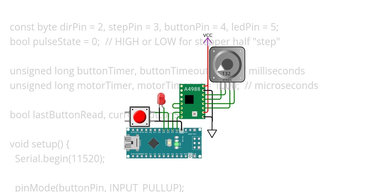 buttonMotorChange simulation