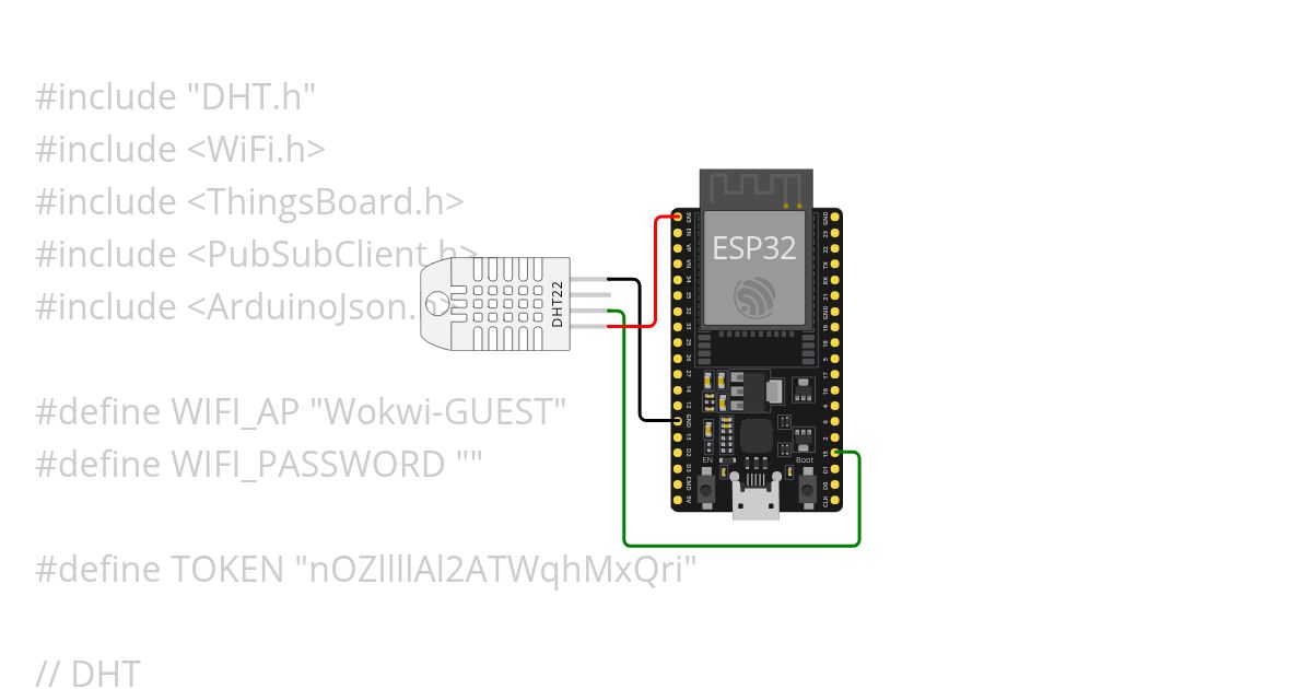 Assignment Sesi 29_Mengirimkan Data Sensor Suhu ke ThingSpeak simulation