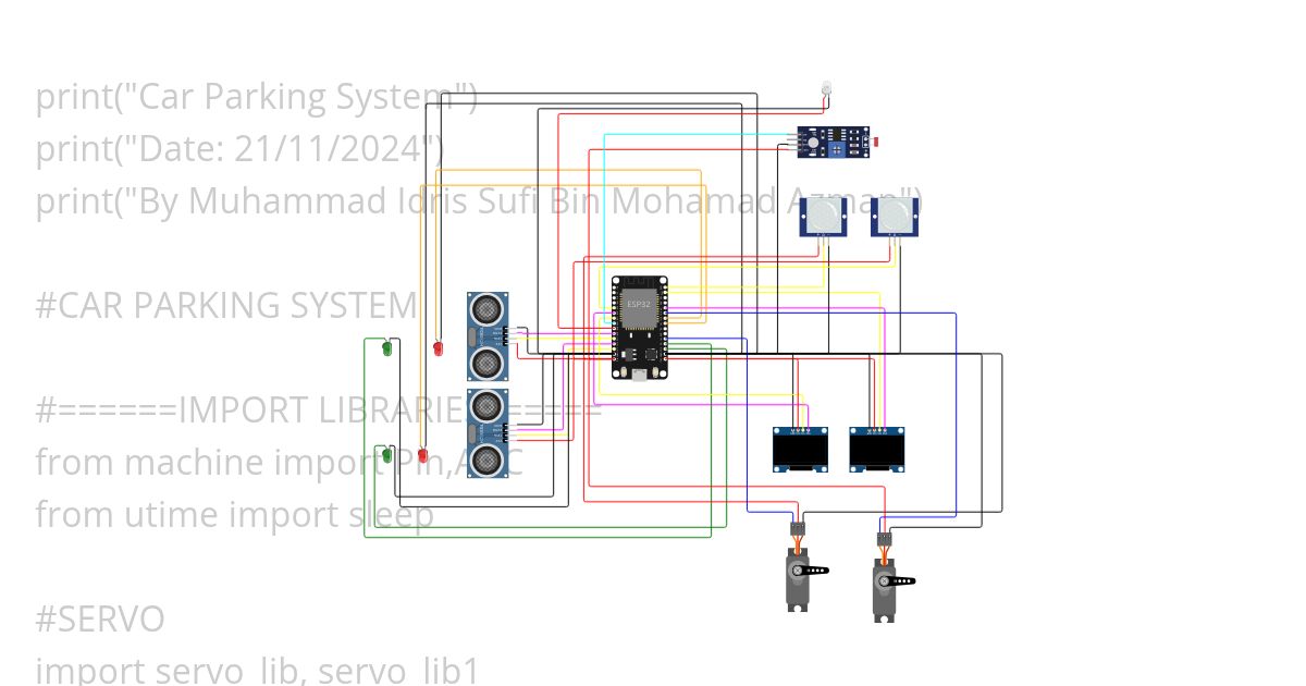 Car Parking System simulation