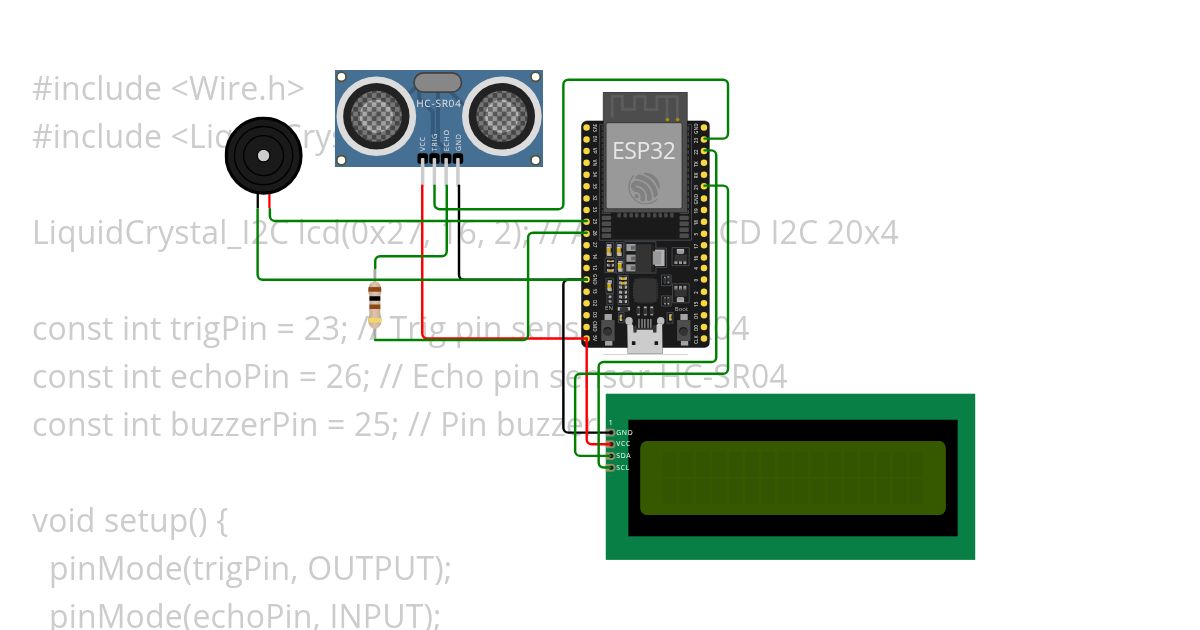 Project Sensor Ultrasonic Copy (2) simulation