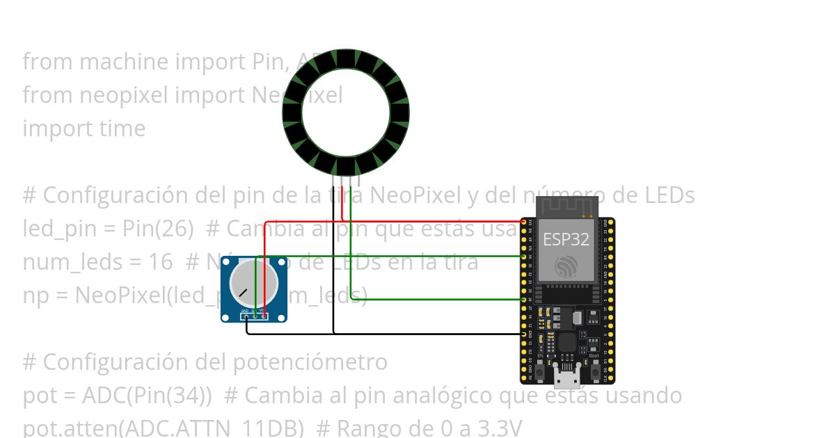 tira_ws2812b_potenciometro_python simulation