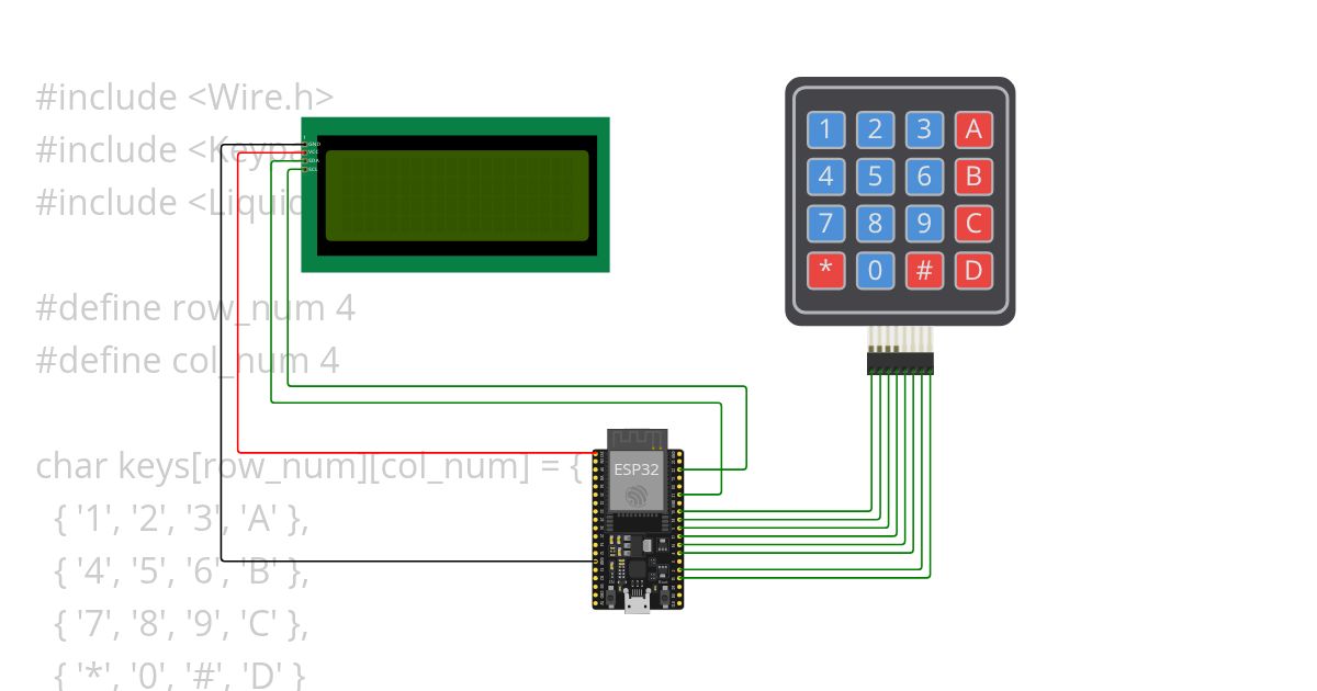 Keypad esp32  Copy simulation