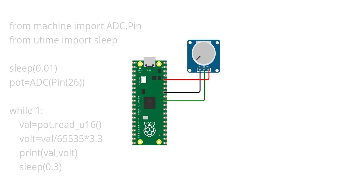 analog sensor intro simulation