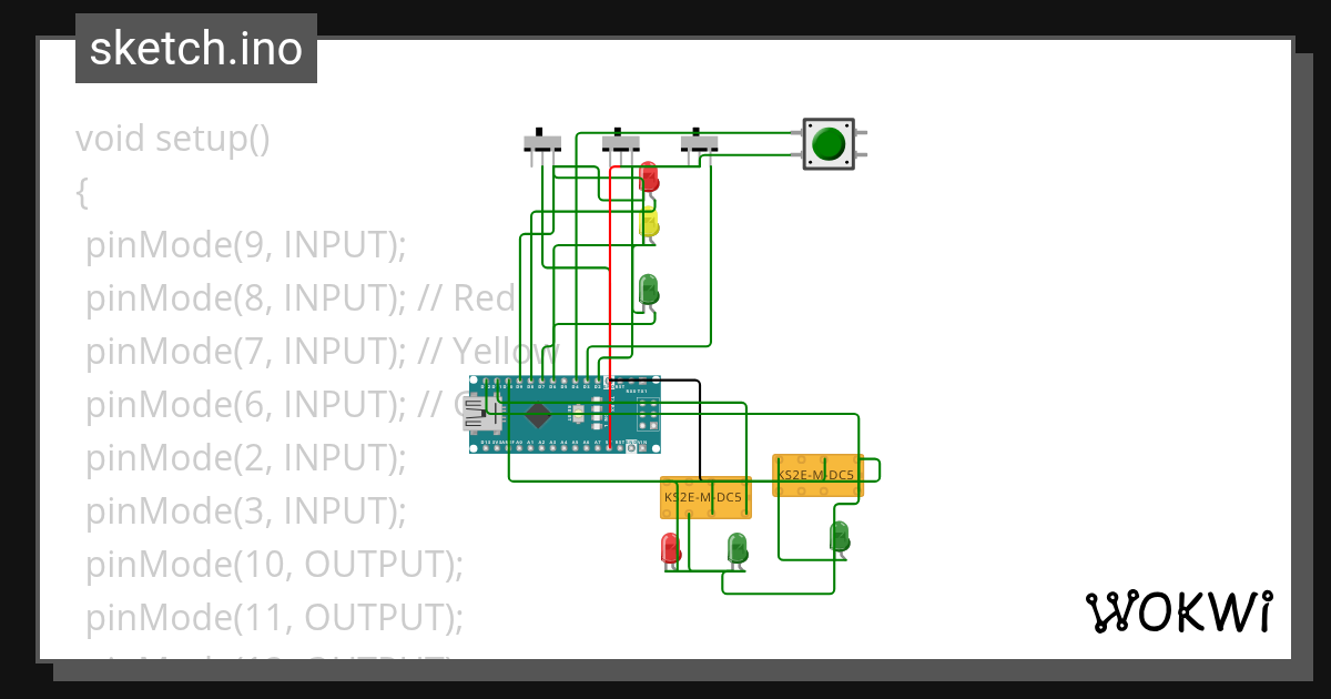 nano - Wokwi ESP32, STM32, Arduino Simulator