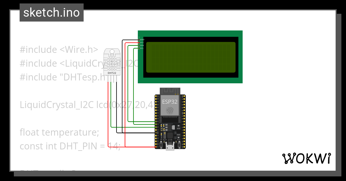 Project Sensor Suhu Dengan Lcd Tejo Wokwi Esp Stm Arduino