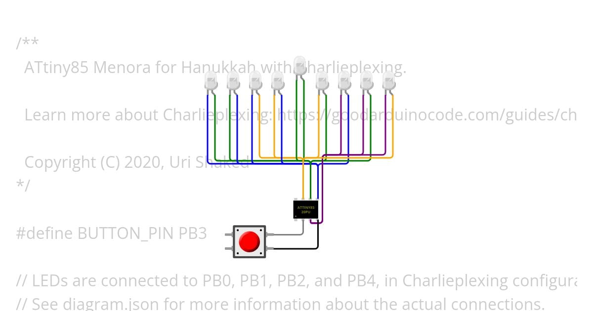 charlieplex simulation